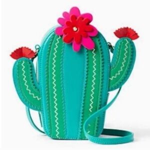 🎉HOST PICK 🎉 BNWT Kate Spade New York New Horizons Lizard Cactus Crossbody Bag